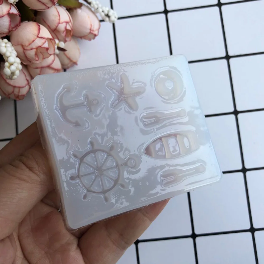 

Aouke new Crystal Epoxy Ship Epoxy Silicone Mold Mirror H090