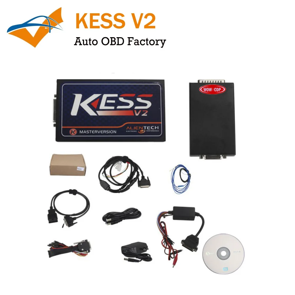 Wowcdp KESS V2 V2.30 4 036 HW V4.036 мастер OBD2 менеджер Тюнинг Комплект без знака ограничения