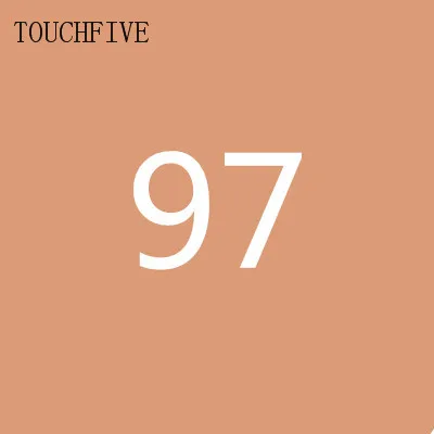 1 шт. TouchFive на выбор, 168 цветов, маркеры для эскизов, маркеры на спиртовой основе, набор цветных маркеров, товары для рукоделия, ручка для школы - Цвет: 97