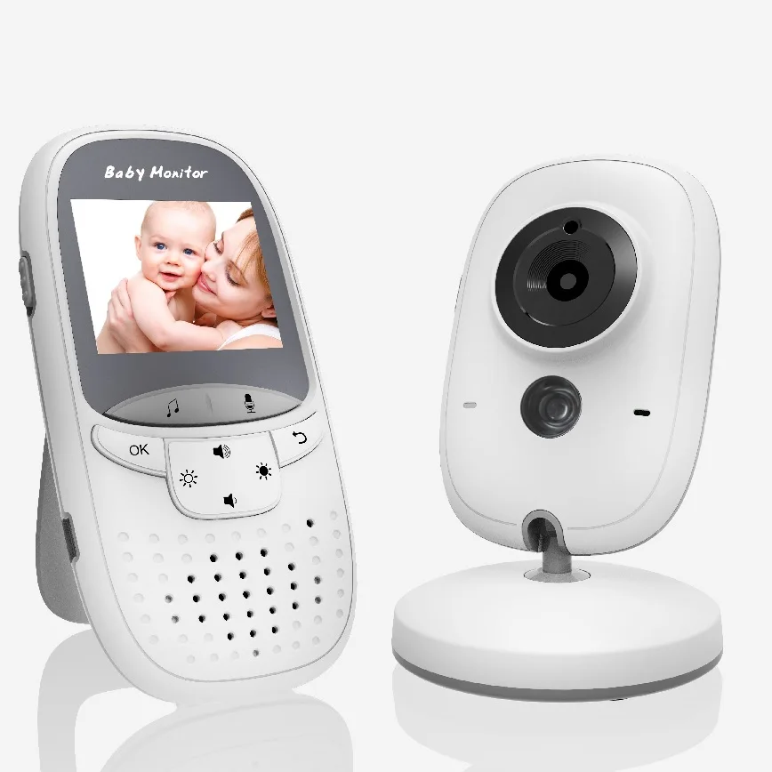 

Camara Vigila Bebe vb602 2.0 inch TFT LCD wireless baby monitor IR Night Vision Temperature Monitor Lullabies Intercom VOX mode