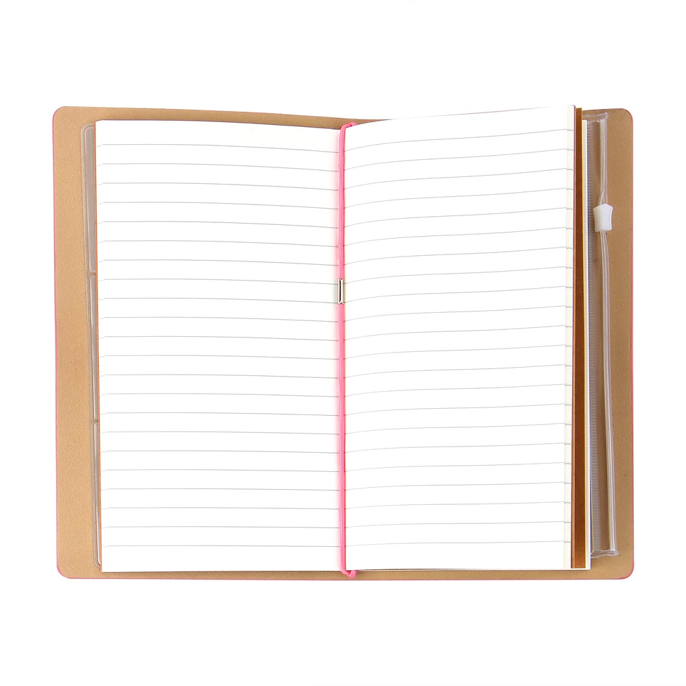 2017 Vintage Faux Leather Creative simple Notebook Diary Agenda Kraft Sketchbook For Travelers & School Stationery Gift Box|kraft sketchbook|agenda