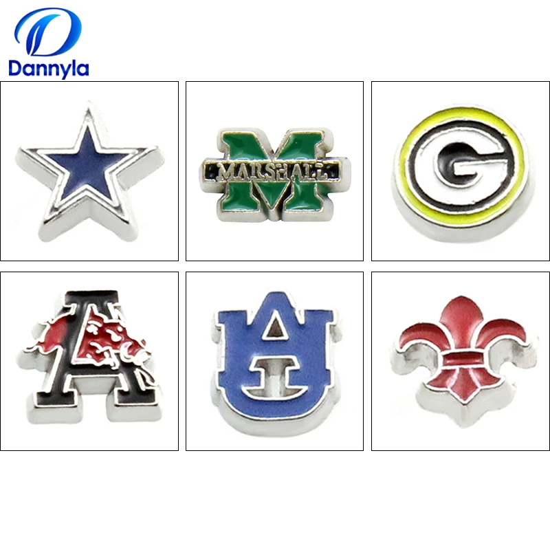 

10pcs/lot Wholesale Mini Mix Style Floating Charms Fit Glass Floating Locket, Accept Customization LSFC028-610