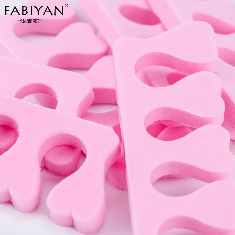 200pcs Nail Art 100 Pairs Toe Separators Fingers Foots Sponge Soft Gel UV Beauty Tools Polish Manicure Pedicure Pack nail art tools toe separators toe spreader finger toe separator