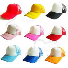 Унисекс Повседневное плотная Шляпа Сплошной Бейсбол Кепки чистая дружище сетки пустой козырек шляпа Регулируемый для женщина мужчина