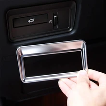 DWCX новая хромированная внутренняя задняя дверь, кнопка переключения багажника, панель, накладка, рамка для Land Rover Range Rover Sport Evoque 2013