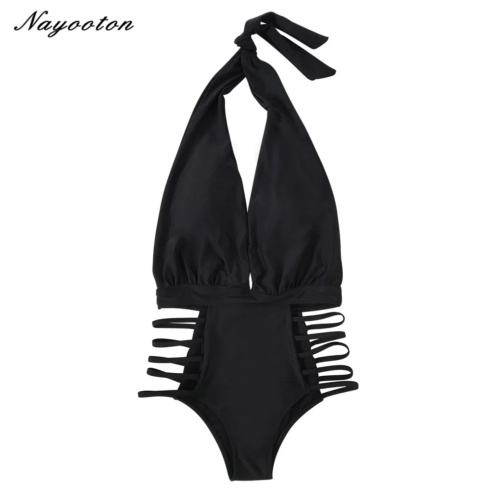 Сексуальный боди, женский купальник, пуш-ап, новинка, топ с бретелькой через шею, монокини, пляжная одежда, купальник с бюстгальтером, бандаж, монокини, купальный костюм