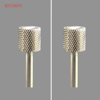 

2PCS HIVISOIN Carbide Nail Drill Bit - 4-Week Backfill Bit F (Silver)