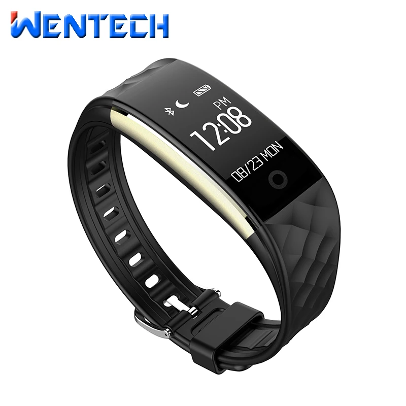 Dynamic heart rate Smart health bracelet S2 Pedometer IP67 Waterproof remote camera Sport Bluetooth Smartband Touch