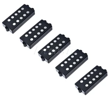 5Pcs Brand Belcat New 5 String Bass Humbucker Double Coil Pickup Black For Bass Guitar