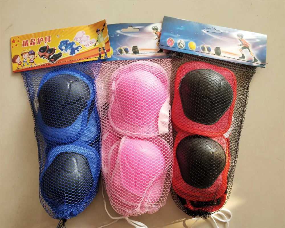 

Juventus 2019 kids roller knee and elbow support knee and elbow pads red pink and blue 3 colors
