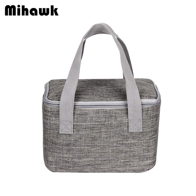 

Mihawk Food Insulation Bag Picnic Bento Thermo Bags Eco-Friendly Cake Pizza Ice Tote Bottle Refrigerated Fresh Keeping Zip Stuff