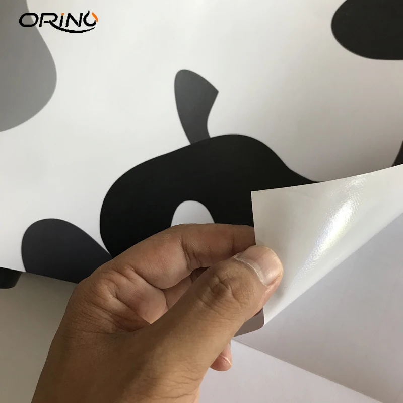 Black White Vinyl Film Wrap-2