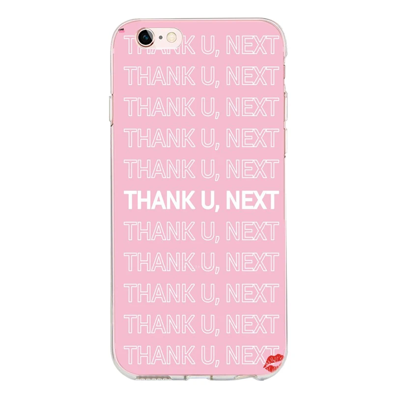 Чехол с надписью «God Is A Woman Thank U Next Ariana Grande» для iPhone 6S 6 7 8 plus x XR 11Pro MAX Ciciber чехол для телефона Fundas Fashion Nova - Цвет: TPU