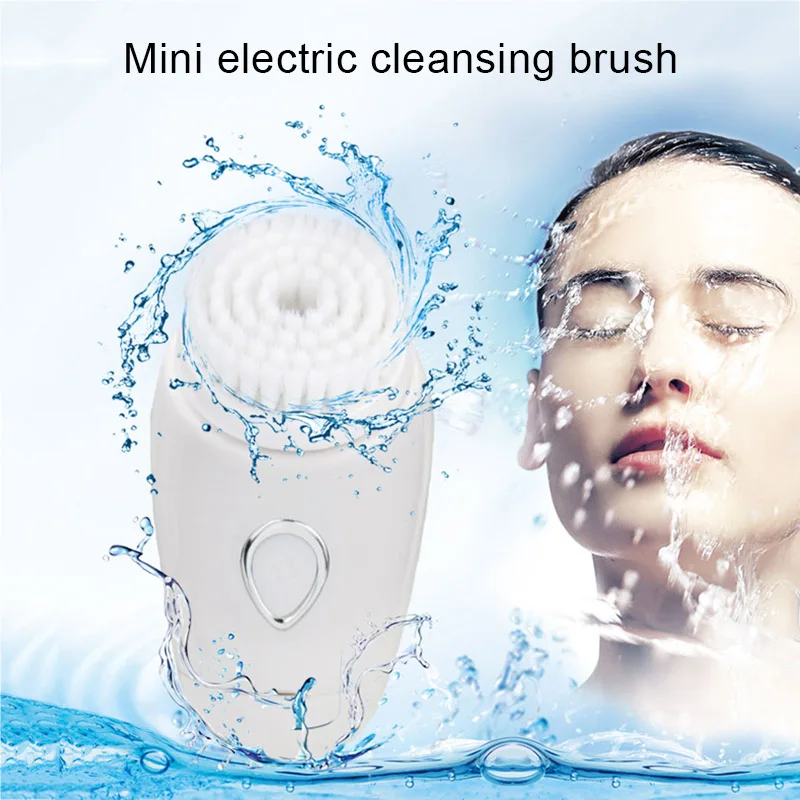 

Electric Rotating Face Cleansing Brush Ultra Thin Brushes Hair Gentle Exfoliation Brush SK88