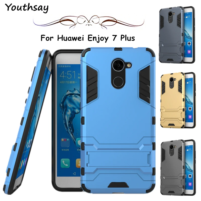 Youthsay For Case Huawei Enjoy 7 Plus Luxury Robot Cases Cover Fundas Coque 5.5&quot |