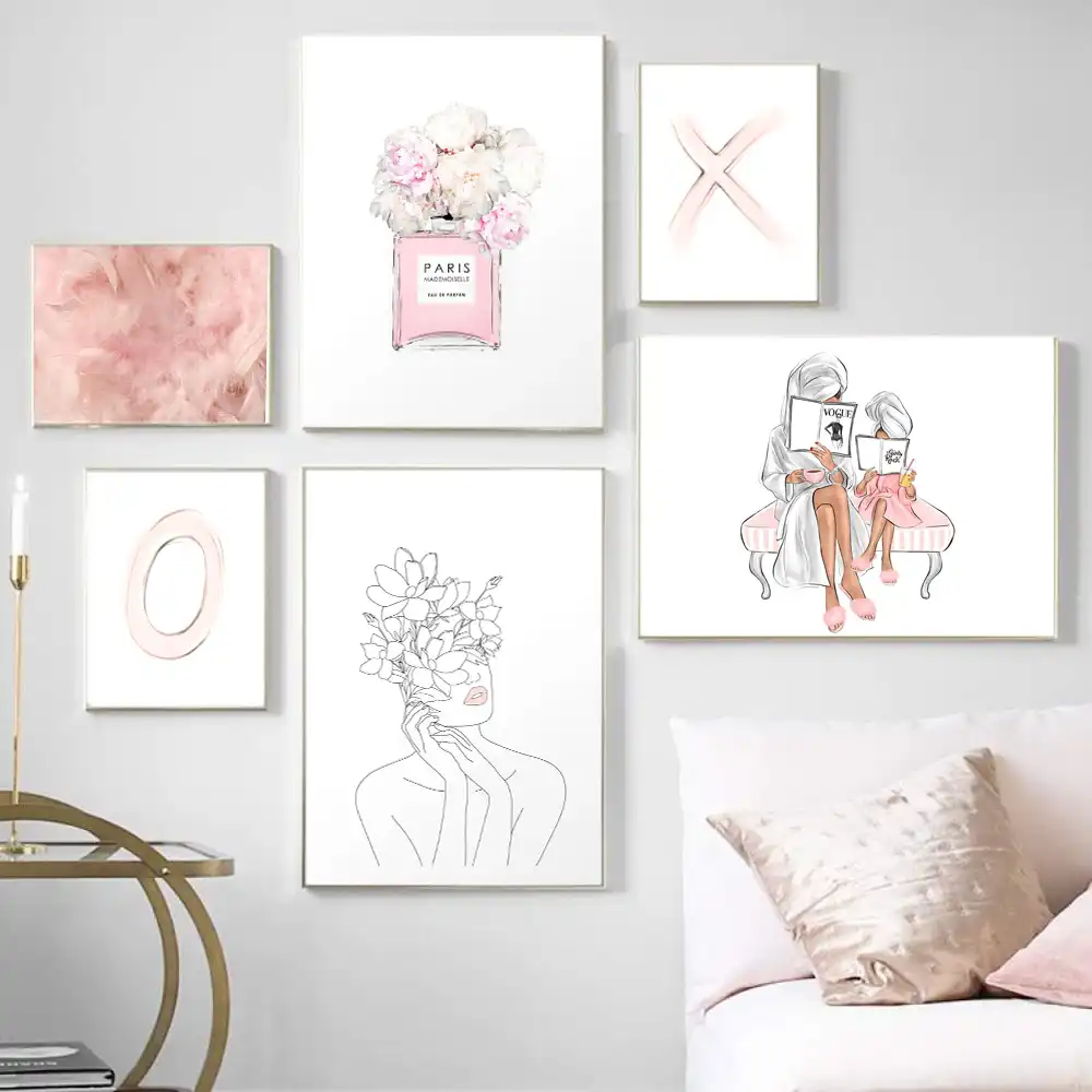 مجردة النساء خط الرسم الشمال الملصقات يطبع الحديثة حائط لوح رسم الفن مجردة النساء خط الرسم الشمال الملصقات يطبع الحديثة حائط لوح رسم الفن