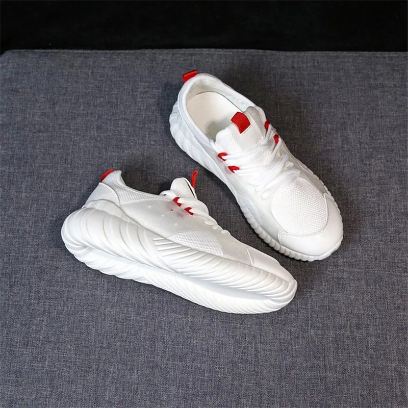 De Respirant Printemps Jeunes Femme Plates Automne Populaire Chaussures Mouvement Et Net 1 Cool 2 Mode Confortable Loisirs Dentelle Femmes qq46wR0