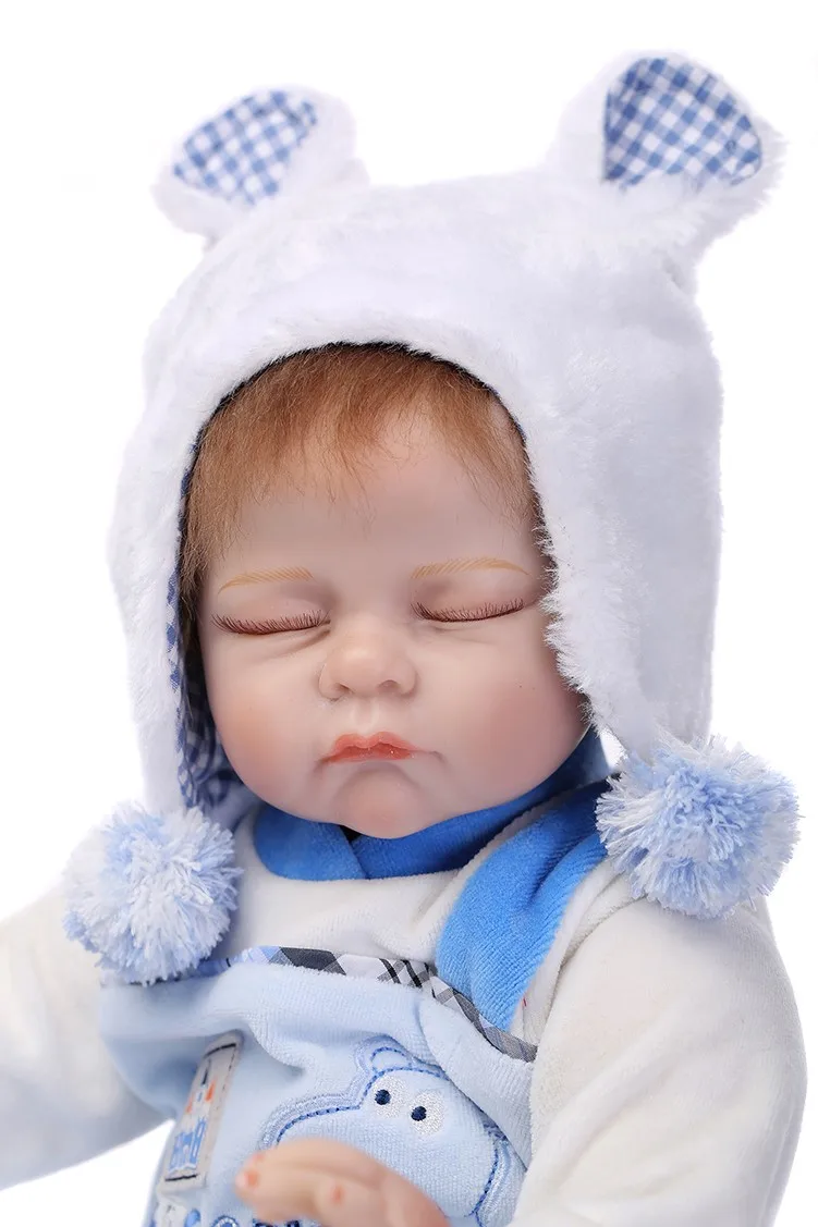 52 см Силиконовые новорожденных Reborn Baby Doll реалистичные моделирование игрушки куклы Brinquedos маленьких новый год Рождественские подарки для