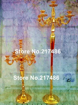 

Tall and large wedding decorative candle holder Wedding Favors wedding decoration mental candlestick holder for sale