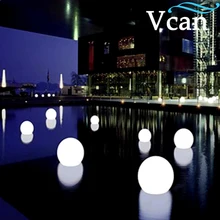 20 см Best качество rgb Водонепроницаемый LED мяч vc-b200