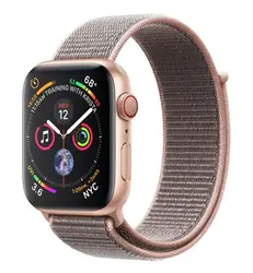 Apple Watch Series 4, OLED, сенсорный экран, gps (спутниковый), мобильный, 36,7 г, золотой