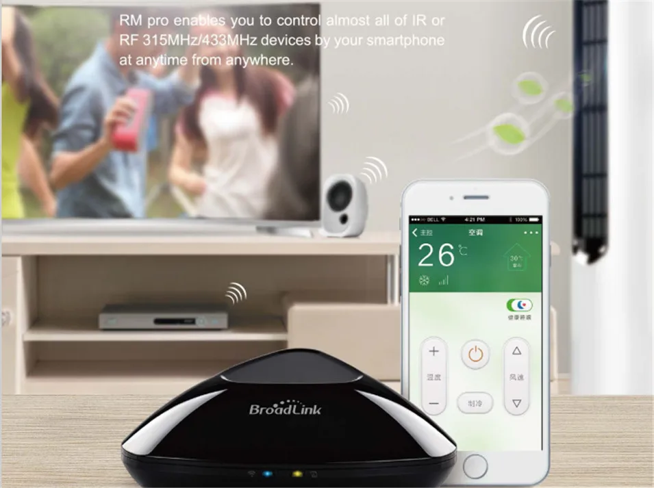 7--2018 New Version Broadlink RM Pro RM3  RM MINI3 Universal Intelligent IR+RF+Wifi Remote Controller For Ios Android Smart Home-