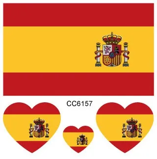 2018 Football Coupe Du Monde Espagne Drapeau De Tatouage