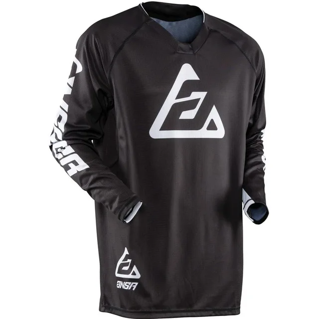 2016 New green red black Moto GP Mountain Bike Motocross Jersey BMX DH MTB T Shirt Clothes orange fox ktm oneal anser ar shift brand new hot 3xl 5xl honda HOYUN cycling factory store