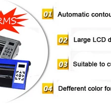 Режущий плоттер. Настольный плоттер. Настольный. мини-плоттер YS-360 виниловый резак w/ARMS аналогичный с камеей, поддерживаемый Windows 8,1