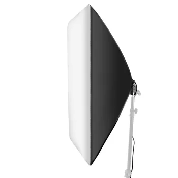 

Neewer 24 x24 inches/60 x 60 centimeters Wired Studio Softbox Diffuser with E27 Socket for Fluorescent Bulb Lamp for Video