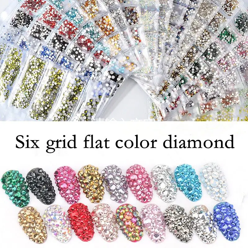 

20 models selling hot-selling flat Crystal SS3-SS10 Sewing& Fabric Garment Rhinestone Nail Art Stone 020