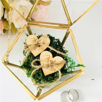 

Glass Jewelry Box Personalized Wedding Glass Box with Customized Name Unique Glass Wedding Gifts Holders Boxes