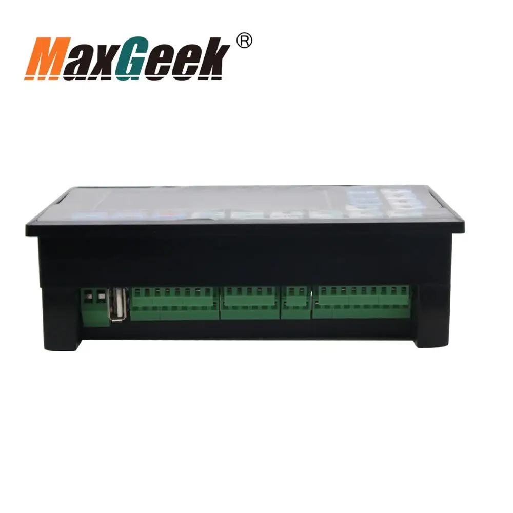Maxgeek CNC 4 осевой контроллер движения 500 кГц Драйвер шагового двигателя DDCSV1.1 +