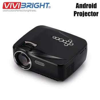 

New Simplebeamer GP70UP Mini Smart Android Projector Wireless WiFi LED Beamer VideoProjector For Mobile Phone Projetor HDMI USB