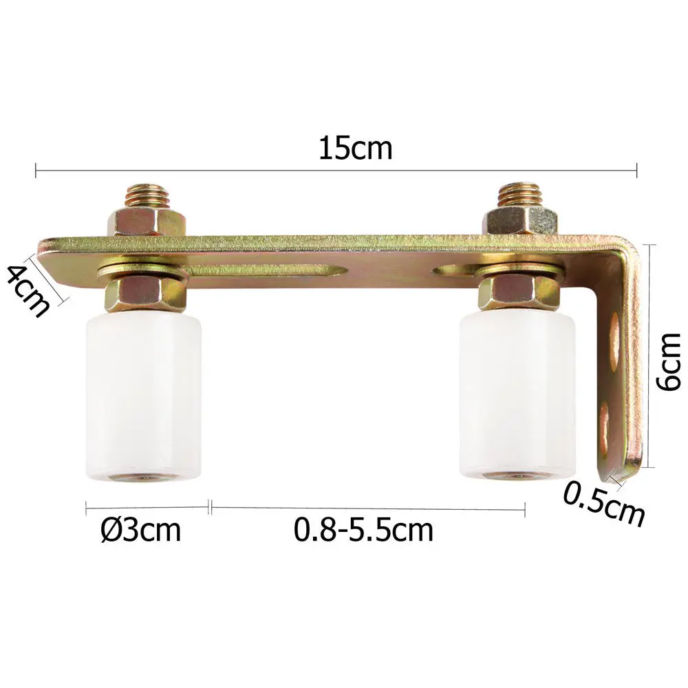 

Sliding Gate hardware Bracket Nylon top Rollers Guide Wheels