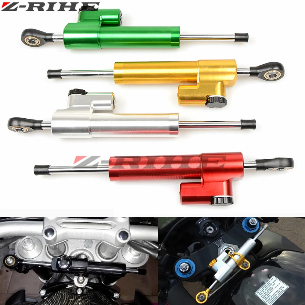 Motorcycle CNC Damper Steering Stabilizer Linear Reversed Safety Control Over 600CC Bike for KTM Kawasaki Suzuki MT07 MT09 FZ MT