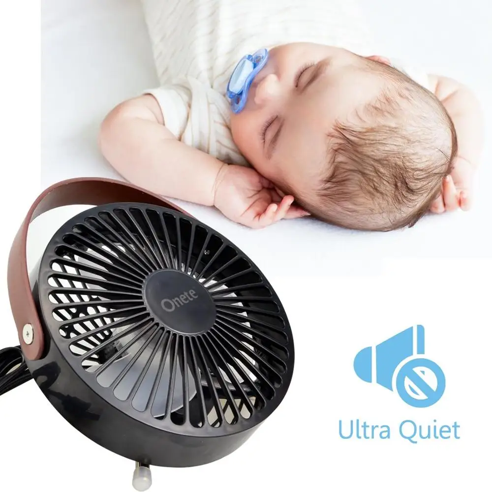 

Mini USB desktop fan with updated powerful airflow 3-speed quiet whisper perfect portable personal fan for desktop desktop