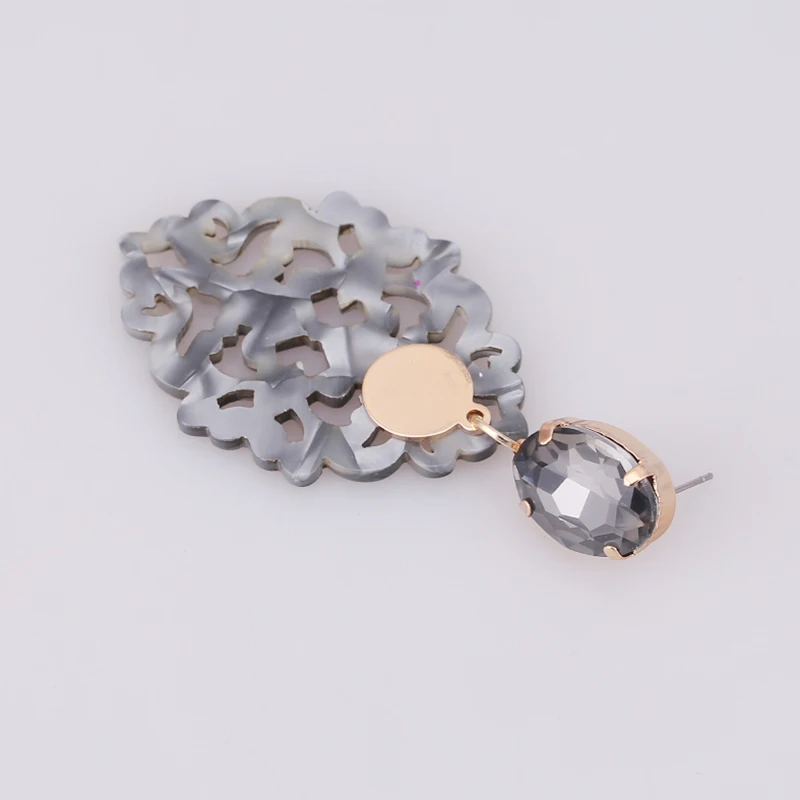 Серьги подвески женские геометрической формы с гравировкой|earrings for|dropping earrings for