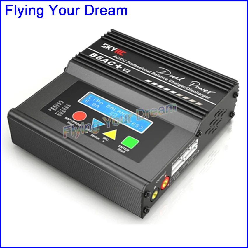 Original SKYRC B6AC+ V2 Professional Balance Charger Discharger For RC Drone Helicopter Toys DIY Quadcopter Part
