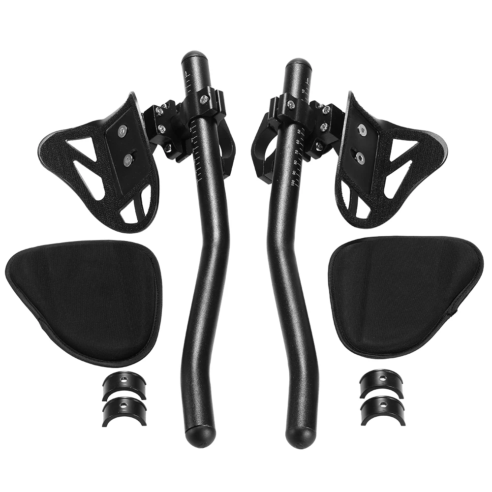 Bike Rest Handlebar Cycling Aero Bar Bicycle Relaxation Handle Bar Triathlon MTB Road Bike Arm Rest Bar Bike Aerobar