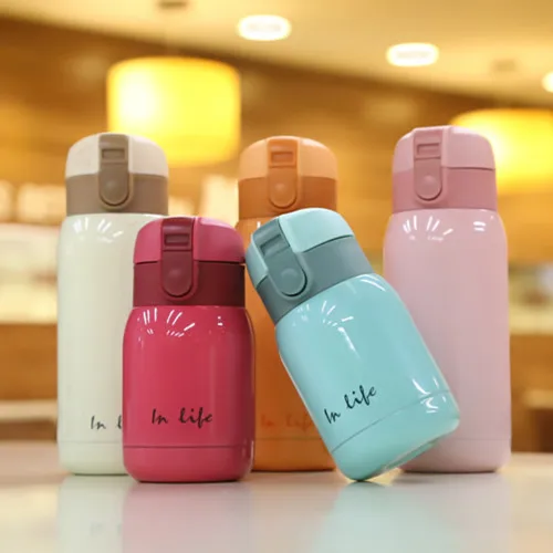 Mini Thermos Kids Cup Bottle Stainless Steel Thermo cup Vacuum Cups Coffee Mugs Termos children belly mug school thermal bottle