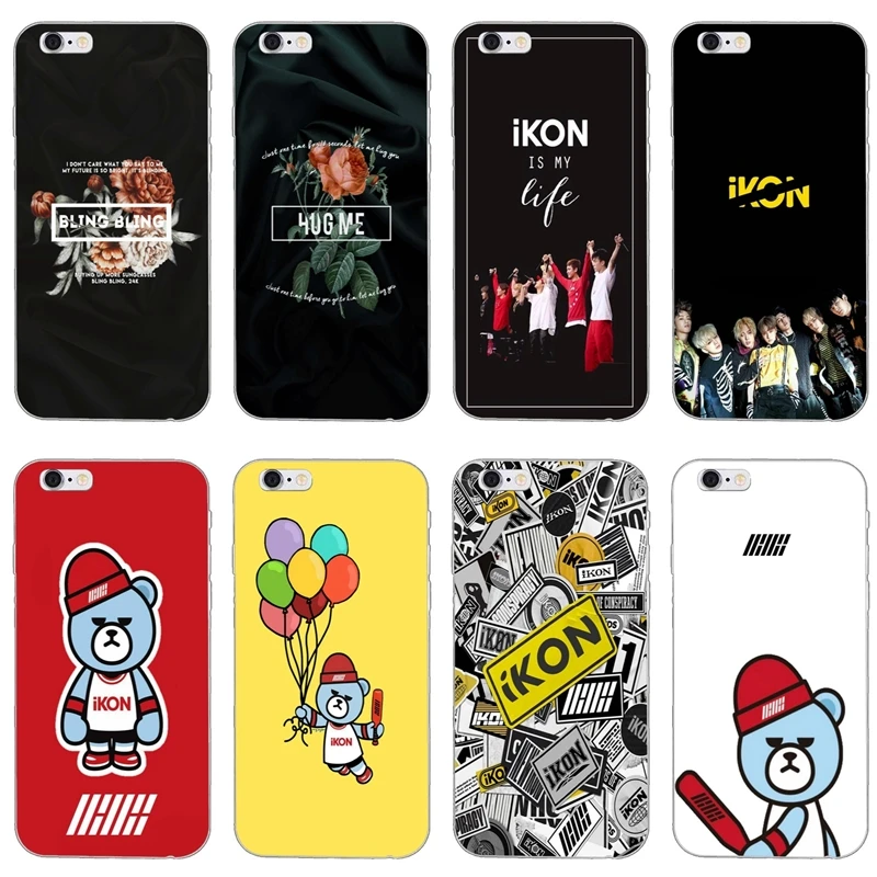 

new ikon kpop 2019 For Samsung Galaxy J4 J5 J6 J7 A5 A7 A8 A9s Plus Prime star 2016 2017 2018 case Soft phone cover
