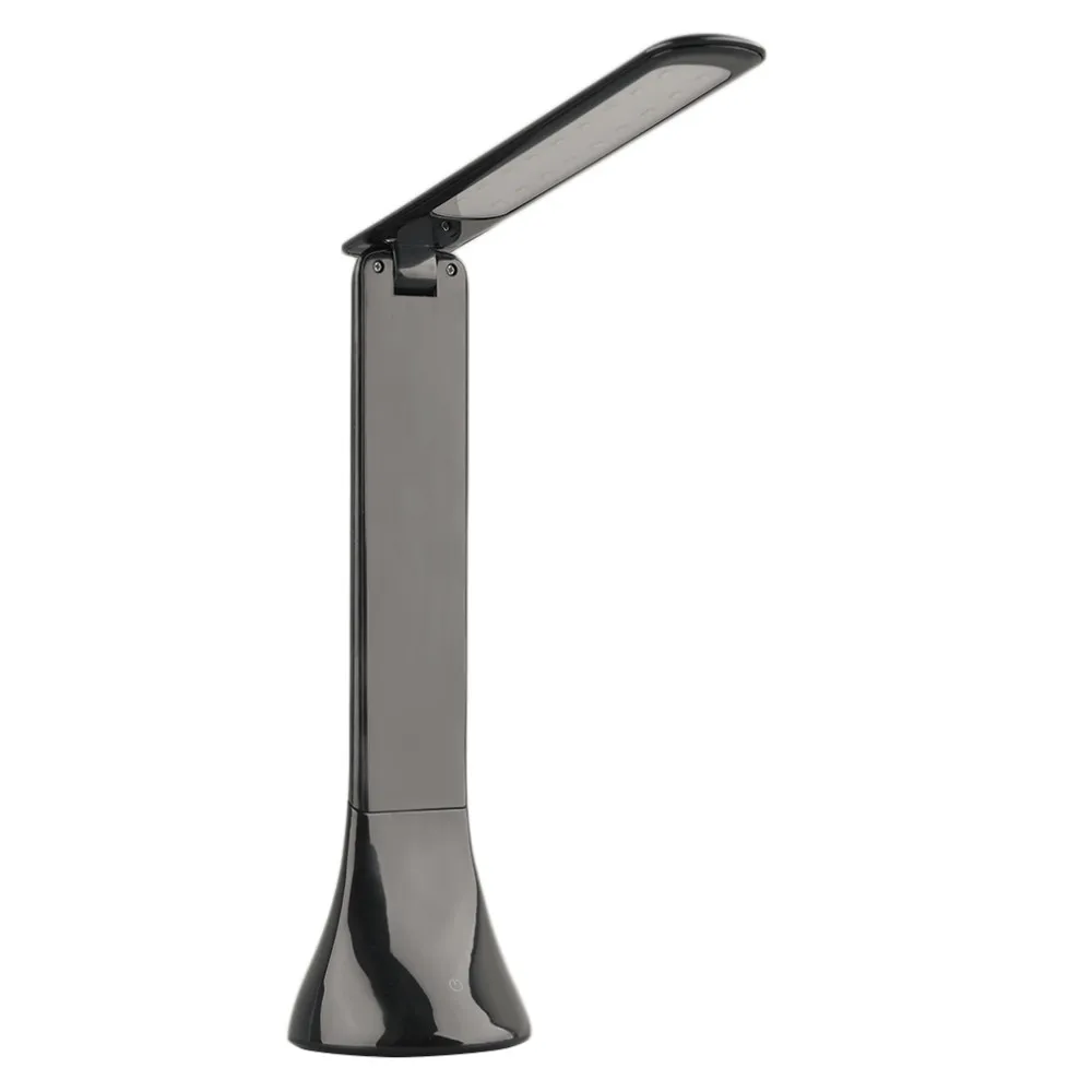 1 шт. Модный USB Перезаряжаемый сенсорный светодиодный настольный светильник с регулируемой яркостью, складная лампа, светодиодный светильник для чтения, настольная лампа