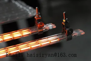 180 degree gold layer medium wave IR radiant emitter halogen lamp system quartz heating tube infrared resistance heater elements 180 degree gold layer medium wave IR radiant emitter halogen lamp system quartz heating tube infrared resistance heater elements