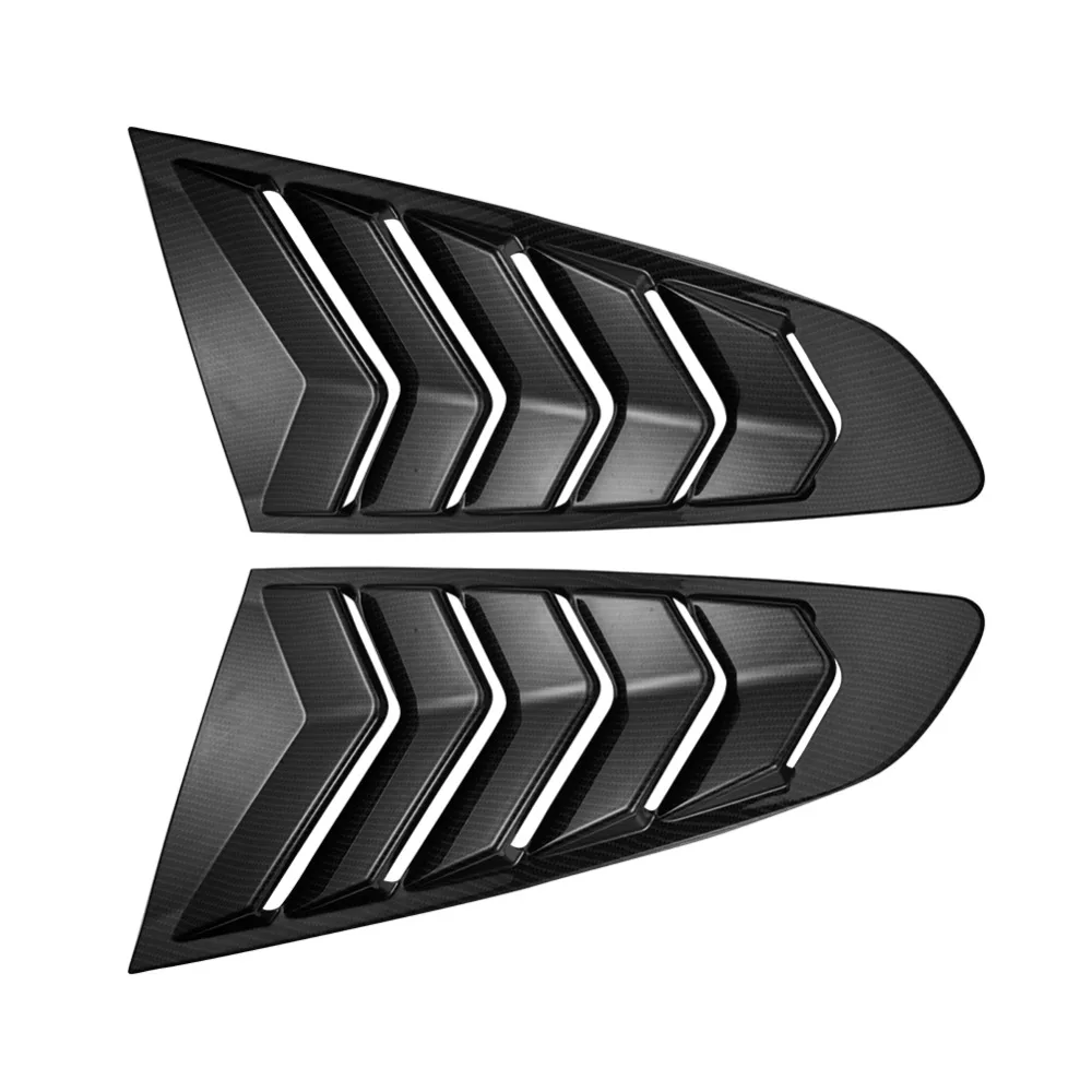 Car Window Sticker Rear Window Side Tuyere Louvers Sun Shade Cover