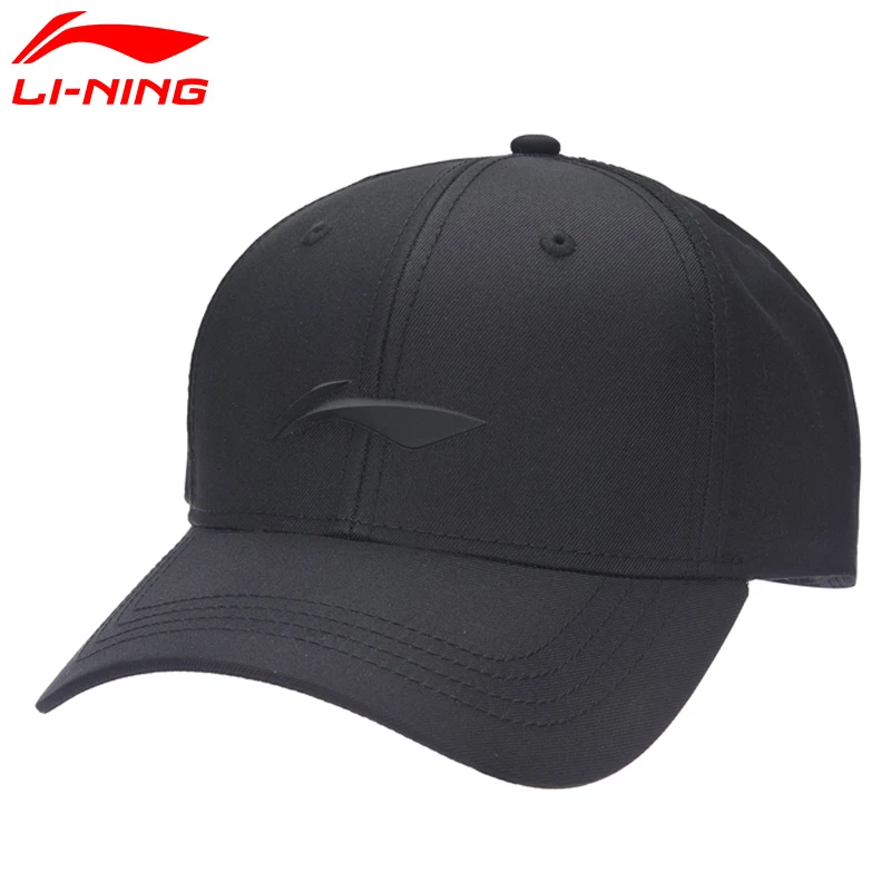 Кепка для бега Li Ning унисекс однотонная бейсболка из полиэстера Спортивная тент