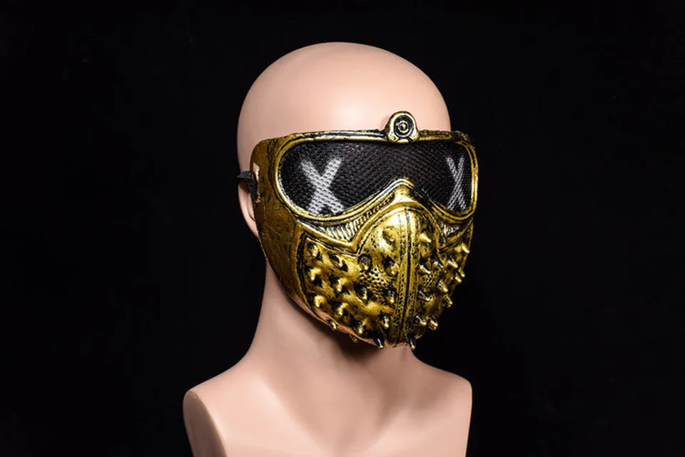 Anonymous Ghost Scary Mask Halloween Dance Fancy Dress Costume Cosplay Party SH