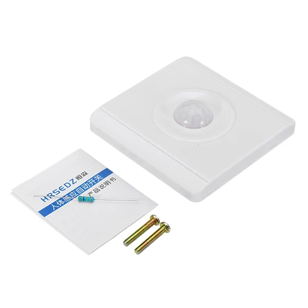 

1PC New Arrival AC180-250V 60W Max PIR Senser Infrared IR Switch Module Body Motion Sensor Auto On off Sensors
