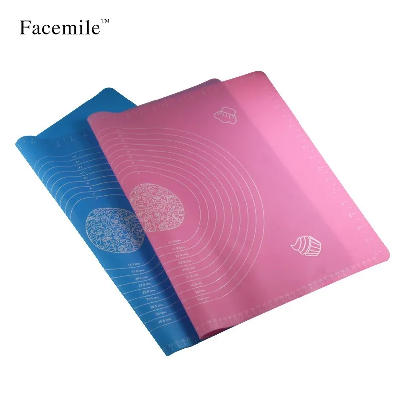 

65*45CM Silicone Mat Baking Utensils Fondant Rolling Cutting Mat Non-Stick Silicone Pad Pastry Tools Kitchen Baking Accessories