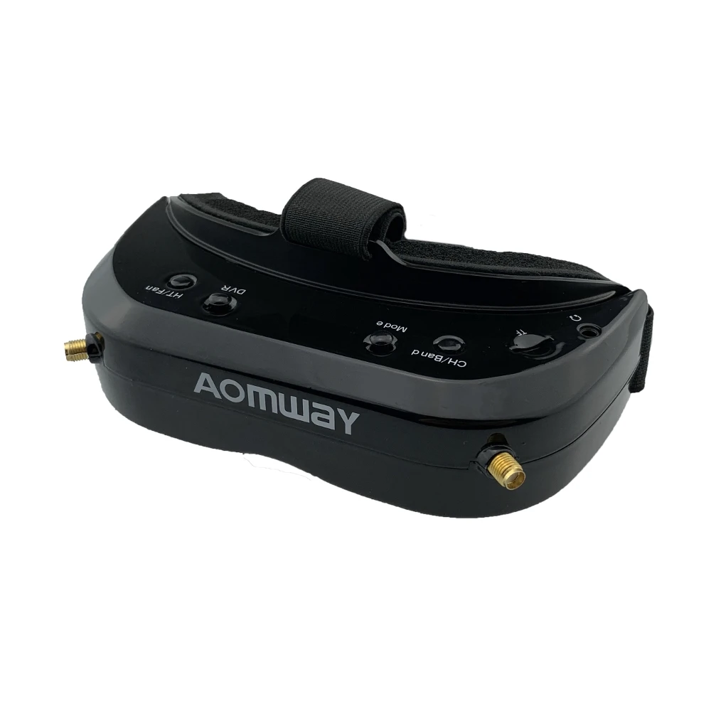 New Aomway Commander Goggles V1S 2D 3D 64CH 5.8G FPV Video Headset Support HDMI 720p DVR Headtracker Instead V1 v2